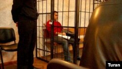 Activist Baxtiyar Haciyev was arrested after calling for demonstrations against the government via Facebook and now faces two years in jail for allegedly dodging military service.