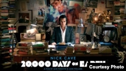Ник Кејв, 20.000 дена на Земјата, постер за филмот.