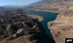 نمای بند سلما در ولایت هرات