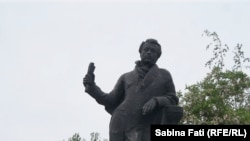 Berdiansk, Ucraina 2016. Statuia lui Pușkin