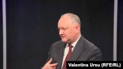 Președintele Igor Dodon la Radio Europa Liberă