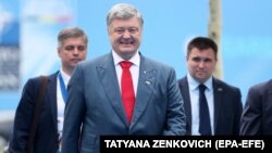 Президент України Петро Порошенко у Брюсселі в другий день саміту НАТО, 12 липня 2018 року
