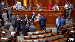 Депутати від опозиції блокують парламент, 7 червня 2013 року