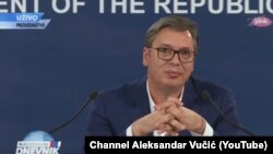 Aleksandar Vučić u programu privatne TV Pink, avgust 2019.