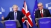 Predsjednik Evropske komisije Jean-Claude Juncker i britanski premijer Boris Johnson: novi sporazum o Brexitu 