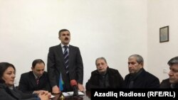 Biləsuvarda həbs olunanlarla bağlı Bakıda mətbuat konfransı,14 yanvar 2017 