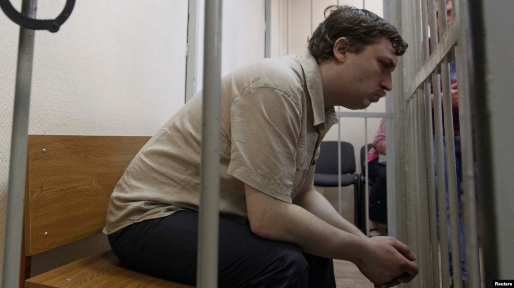 Protester Mikhail Kosenko spent 18 months in a psychiatric facility with a diagnosis of paranoid schizophrenia.