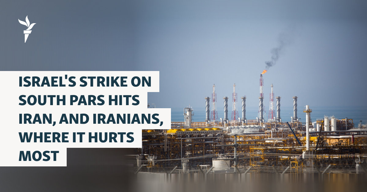 Israel's Strike On South Pars Hits Iran, And Iranians, Where It Hurts Most