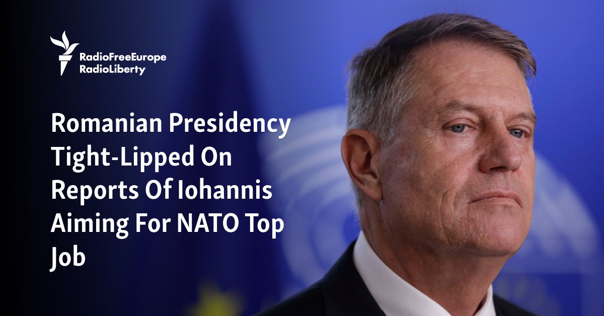 Romanian Presidency Tight-Lipped On Reports Of Iohannis Aiming For NATO Top  Job