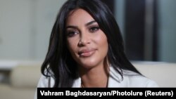 Kim Kardashian visited Yerevan in October 2019.