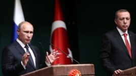 Орус президенти Владимир Путин жана түрк президенти Режеп Тайип Эрдоган.