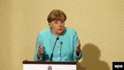 German Chancellor Angela Merkel (file photo)