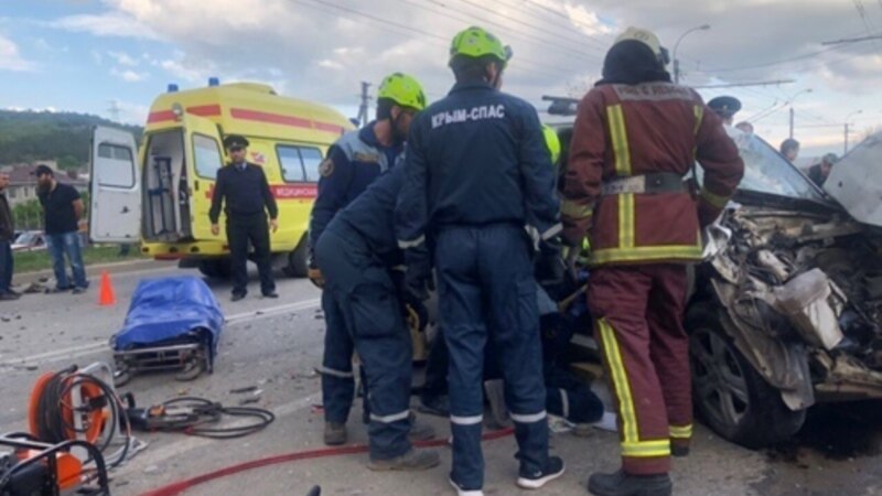 Авария на трассе Симферополь – Ялта: трое пострадавших находятся в больнице