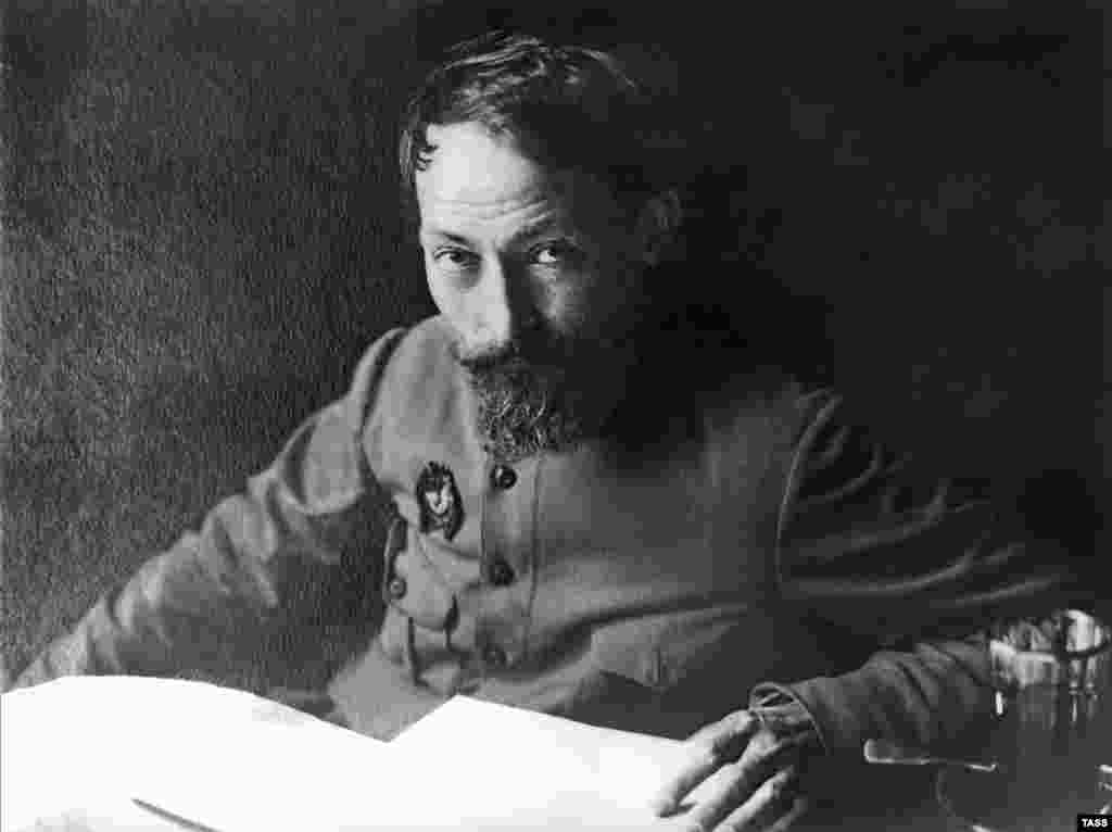 Feliks Dzerzhinsky, founder of the first Soviet secret police, pictured in 1925 - Lenin's new government on December 20 ordered the creation of the Extraordinary Commission to Combat Counterrevolution and Sabotage (VChK), led by Feliks Dzerzhinsky. Dzerzhinsky said his role was "the terrorization...and extermination" of enemies of the revolution. Under his authority, tens of thousands of Russians were summarily executed, including many of the country's elites.