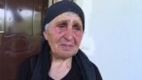 Georgia - Nana, displaced person (IDP) from South Ossetia in Tserovani, settlement near Tbilisi - video grab