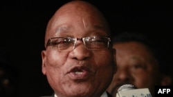 Претседателот на Јужноафриканската Република Џекоб Зума 