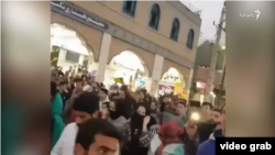 Anti-government protests in city of Dezful, southwestern Iran, January 4, 2018