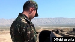 Военные учения азербайджанской армии вблизи линии соприкосновения, 1 мая 2014 г․
