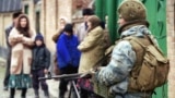Российский военный в Чечне, февраль 2000