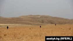 Приграничная зона в Баткенской области Кыргызстана, иллюстративное фото.