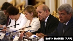 وزیر خارجه فرانسه در دیدار با مقام‌های کردستان عراق؛ ژان‌ـ‌ایو لودریان روز شنبه پس از دیدارهایش در بغداد راهی اربیل شد.