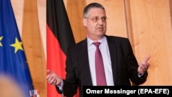 Russia's Foreign Ministry said it had summoned the EU ambassador to Russia, Markus Ederer (pictured), and informed him of the measures. (file photo)