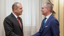 Румен Радев и Лозан Панов.