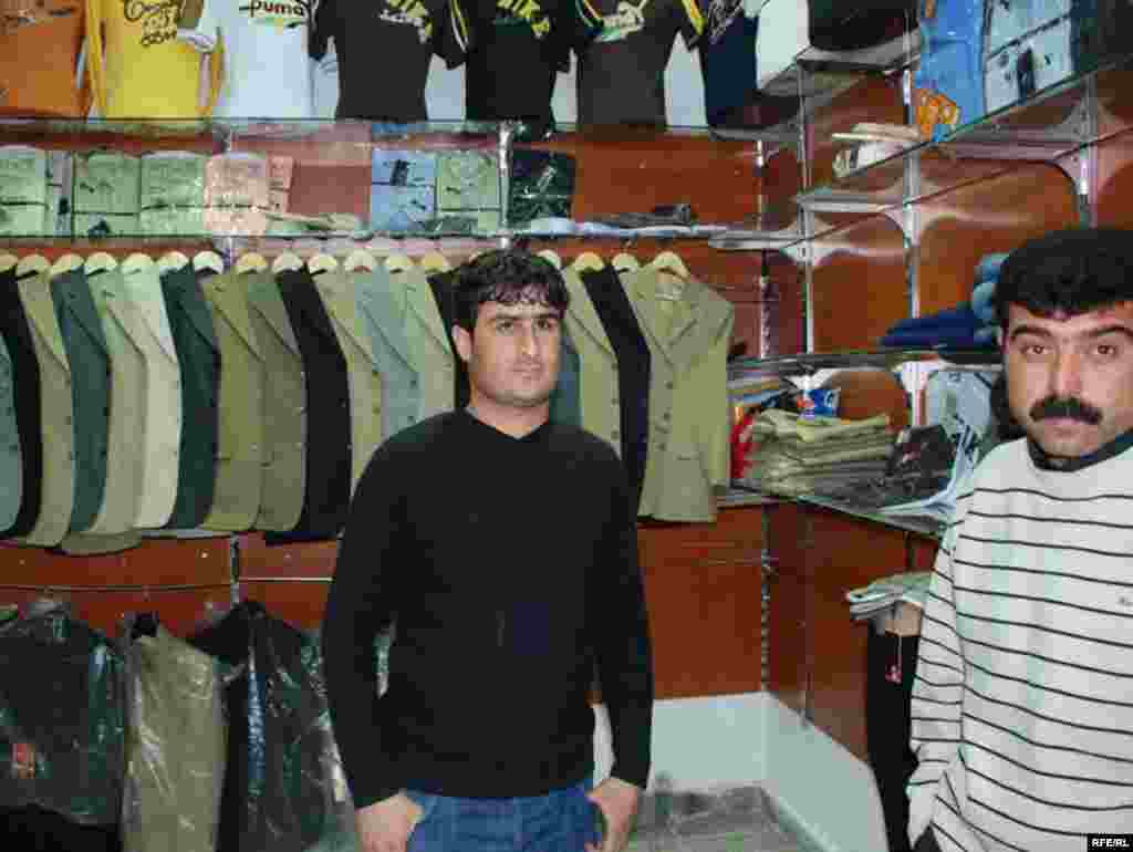 ایمان، فروشنده کردی که می گوید آمدن عرب ها از مرکز و جنوب عراق به رونق بازار کردستان کمک کرده است