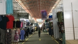 Базар іші. Алматы, 3 маусым 2020 жыл. Көрнекі сурет       