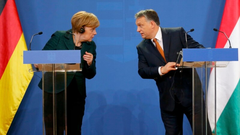 Orban i Merkel različito o migracijama 