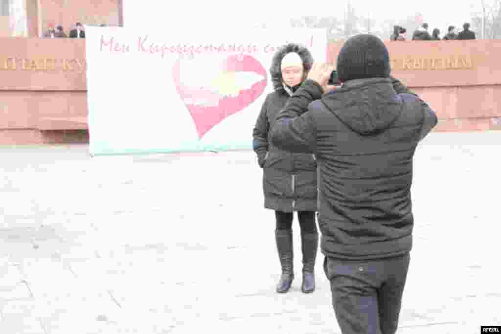 День Святого Валентина в Бишкеке #7