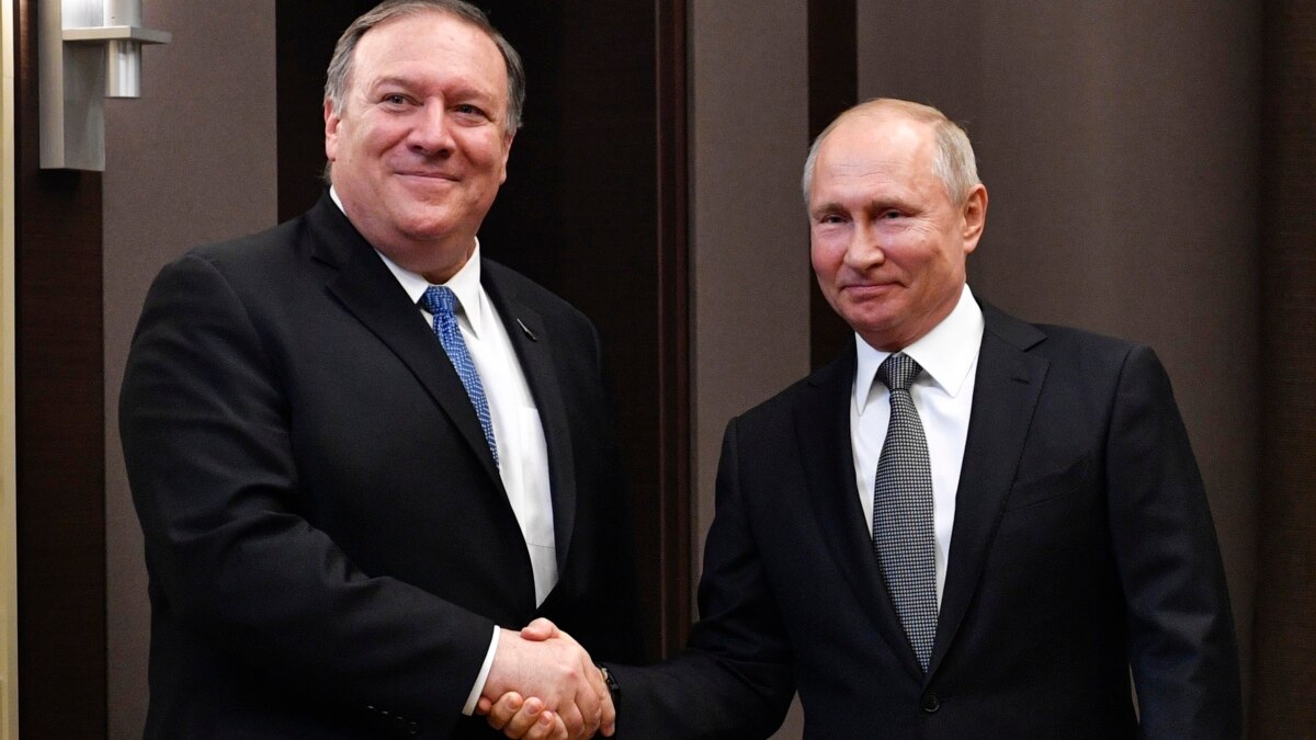 Майк Помпео и Владимир Путин провели встречу в Сочи