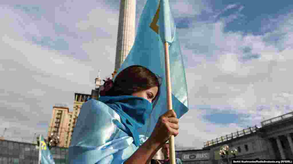 Moscow has been criticized by international rights groups and Western governments for its treatment of the region's indigenous Turkic-speaking Crimean Tatar minority.