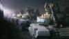 Колонна российских танков движется в Рокского тоннеля 