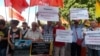 В Севастополе прошел митинг против пенсионной реформы, 20 июля 2018 года