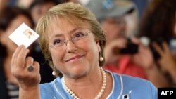 Former Chilean President Michelle Bachelet (file photo)