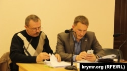 Василь Ганиш та його адвокат, 29 квітня 2015 року 