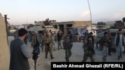 Ostatici talibani în custodia forţelor de securitate afgane. Provincia Baghlan, 25 octombrie 2019