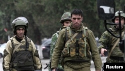There has been an upsurge of attacks on pro-Moscow Chechen forces in recent weeks (file photo). 