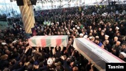 Soleimani's funeral in Tehran, December 6, 2020.
