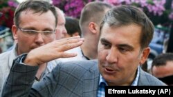 Грузиянын экс-президенти, Украинанын Одесса облусунун мурдагы губернатору Михаил Саакашвили.