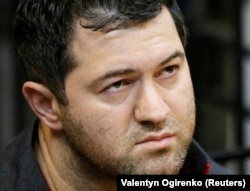 Roman Nasirov attends a court hearing in Kyiv on March 6, 2017.