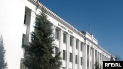 Здание министерства финансов Таджикистана