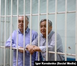 ОМурбек Текебаев и Дуйшенкул Чотонов