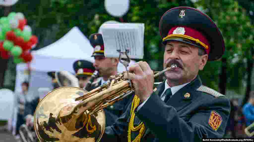 Музичне вітання Зведеного військового оркестру Київського гарнізону&nbsp;