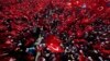تظاهرات مخالفان کودتا در استانبول