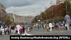 Ukraine -- Khreshchatyk during the celebration Independence Day, Kyiv, August 24, 2011