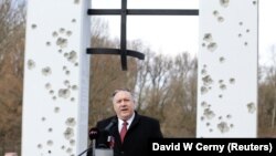 Mike Pompeo la Memorialul Libertății de la Bratislava