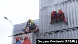 Vežba u Srpsko-ruskom humanitarnom centru u Nišu, 14. februar 2020. 