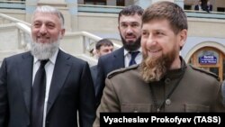 Депутат Госдумы Адам Делимханов и глава Чечни Рамзан Кадыров